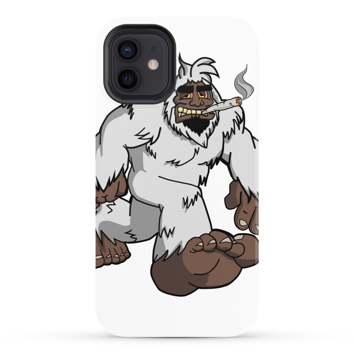iPhone 12 StrongFit Chillin' Yeti by Area51 Designs