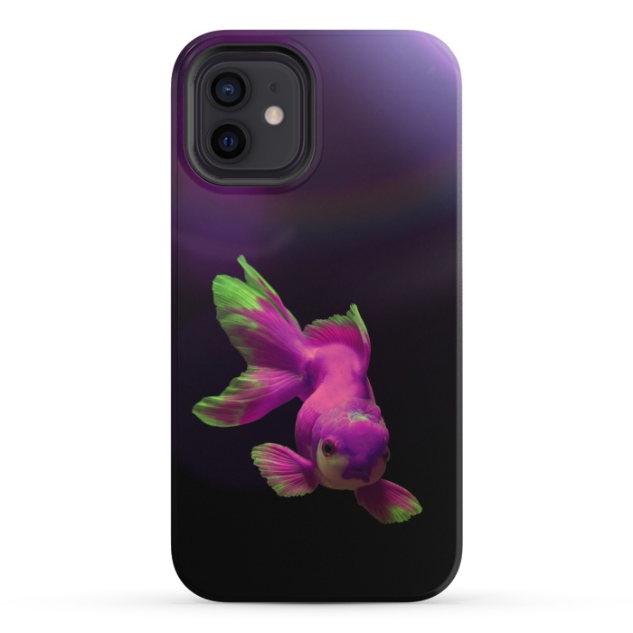 iPhone 12 mini StrongFit Aquatic Life 1 by Gringoface Designs