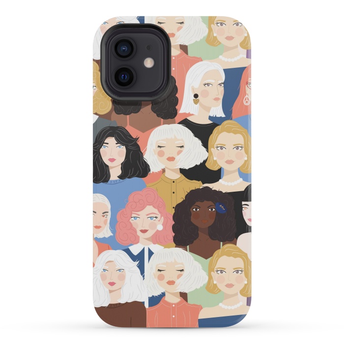 iPhone 12 mini StrongFit Girls Diversity by Jelena Obradovic