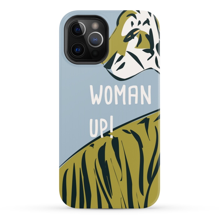 iPhone 12 Pro StrongFit Woman up by Jelena Obradovic