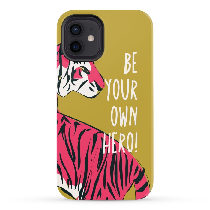 iPhone 12 StrongFit Be your own hero by Jelena Obradovic