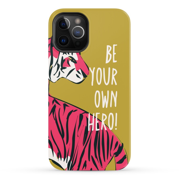 iPhone 12 Pro StrongFit Be your own hero by Jelena Obradovic