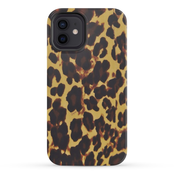 iPhone 12 mini StrongFit Exotic-ReAL LeOparD by ''CVogiatzi.