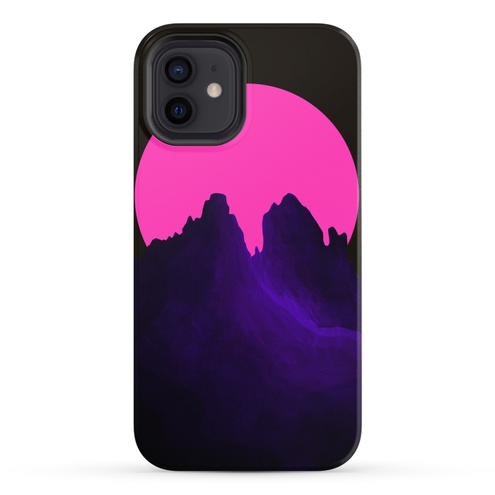 iPhone 12 StrongFit The great pink moon by Steve Wade (Swade)