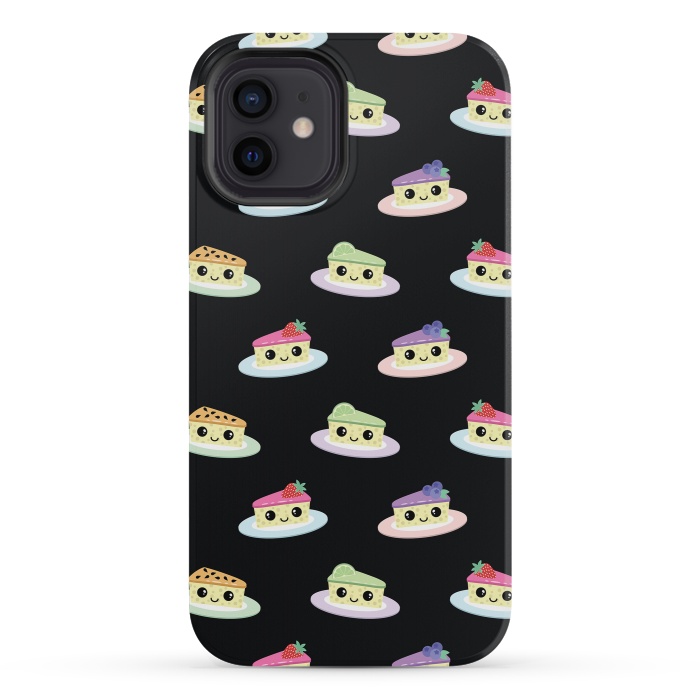 iPhone 12 mini StrongFit Cheesecake pattern by Laura Nagel