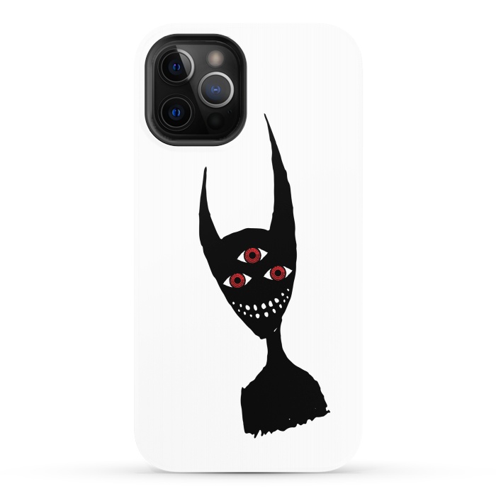 iPhone 12 Pro StrongFit Dark devil by Laura Nagel