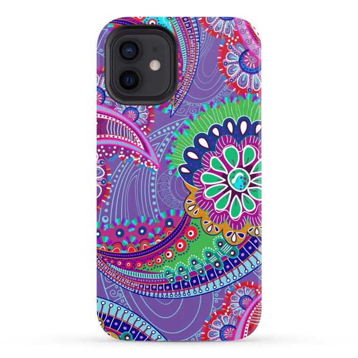 iPhone 12 StrongFit Paisley Modern Design by ArtsCase