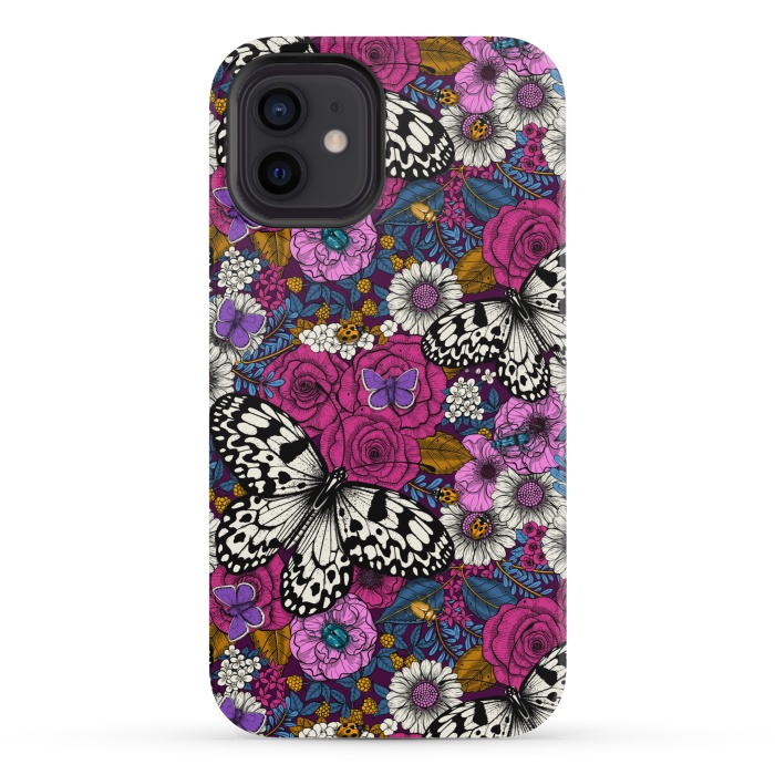iPhone 12 mini StrongFit A colorful garden II by Katerina Kirilova