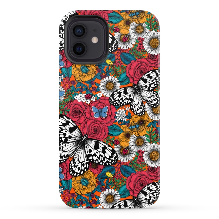 iPhone 12 StrongFit A colorful garden by Katerina Kirilova
