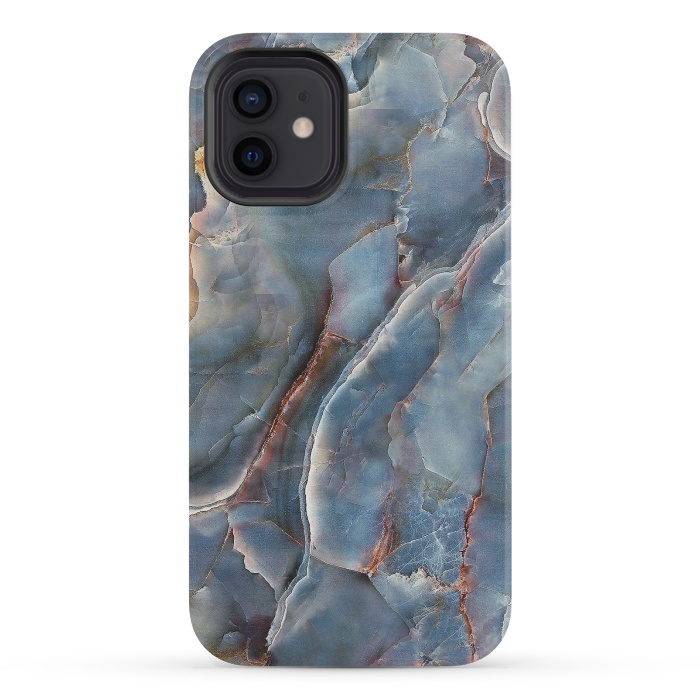 iPhone 12 mini StrongFit Marble Design VIII by ArtsCase