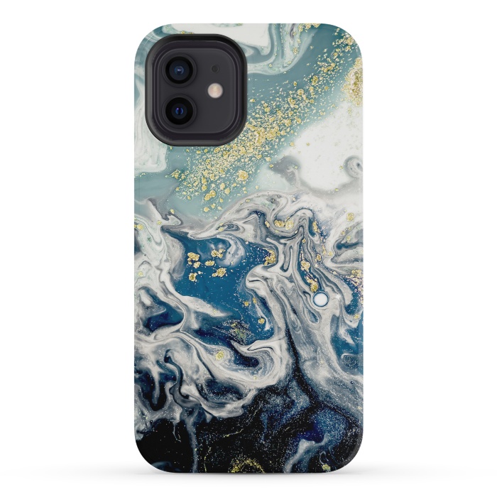 iPhone 12 mini StrongFit Trendy artwork Marble by ArtsCase