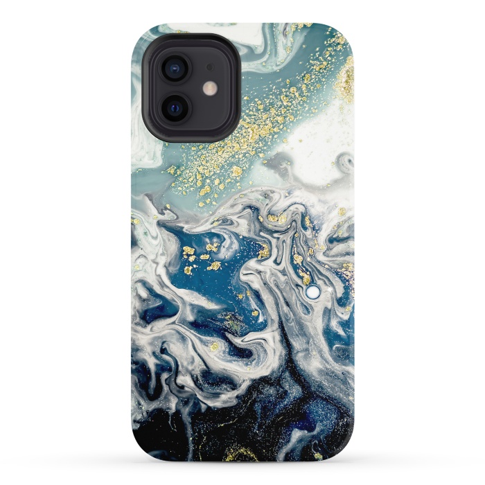 iPhone 12 StrongFit Trendy artwork Marble by ArtsCase