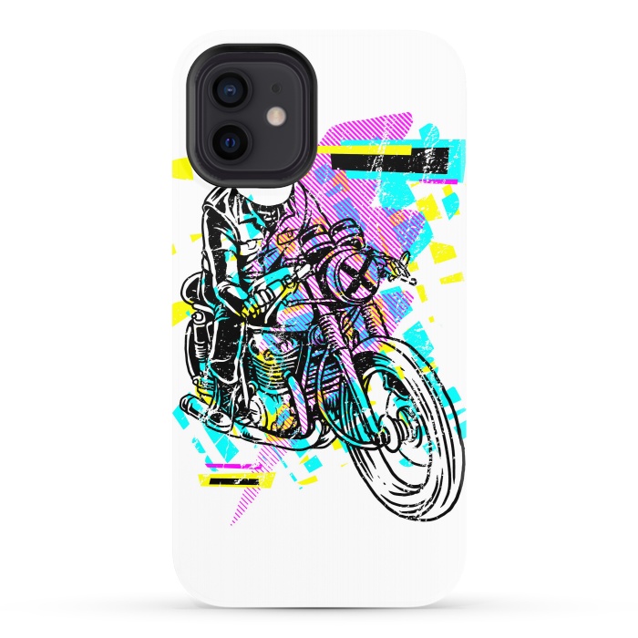 iPhone 12 StrongFit Pop Biker by Afif Quilimo