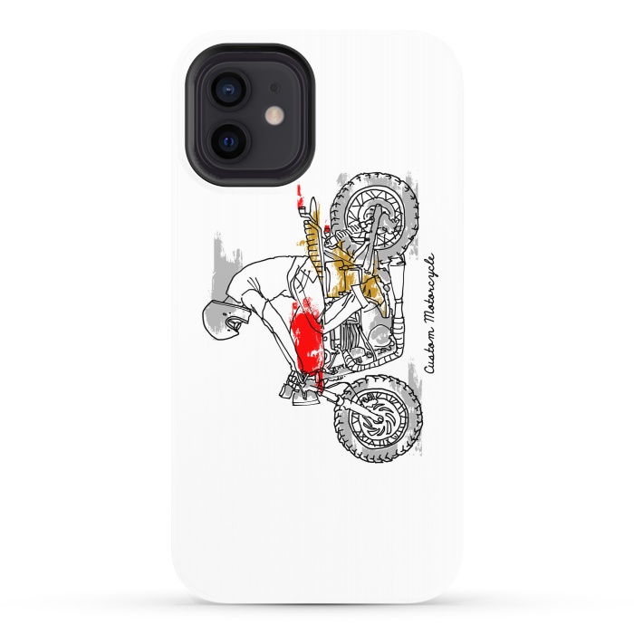 iPhone 12 StrongFit Custom Motorcycle by Afif Quilimo