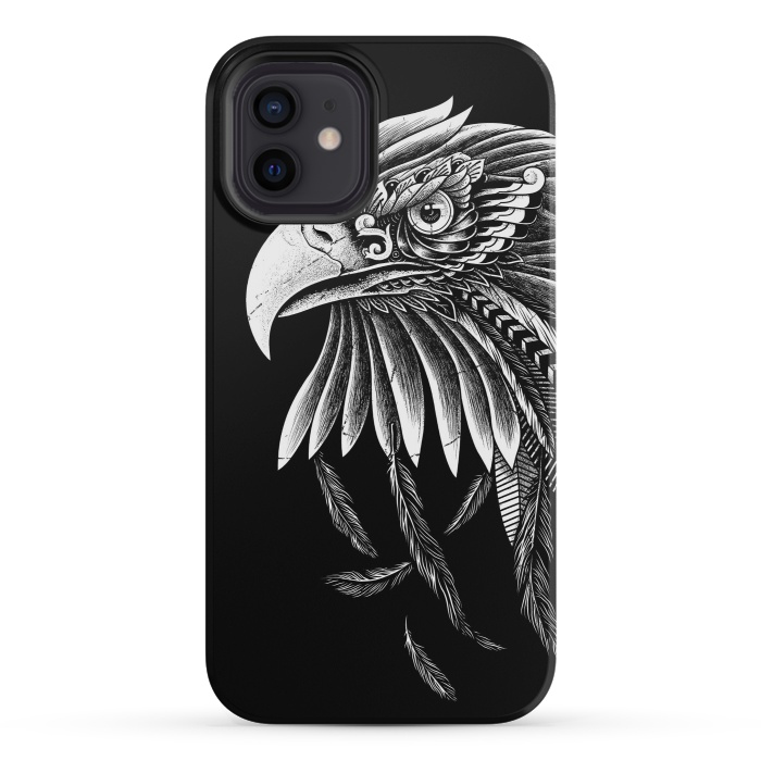 iPhone 12 mini StrongFit Eagle Ornate by Afif Quilimo