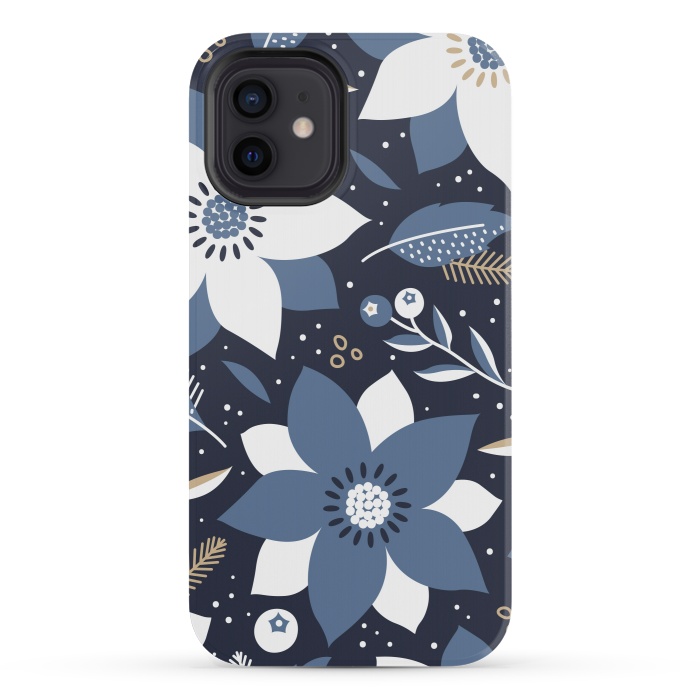 iPhone 12 mini StrongFit Festive Floral Design by ArtsCase