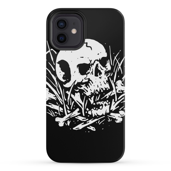 iPhone 12 mini StrongFit Dark Nature by Afif Quilimo