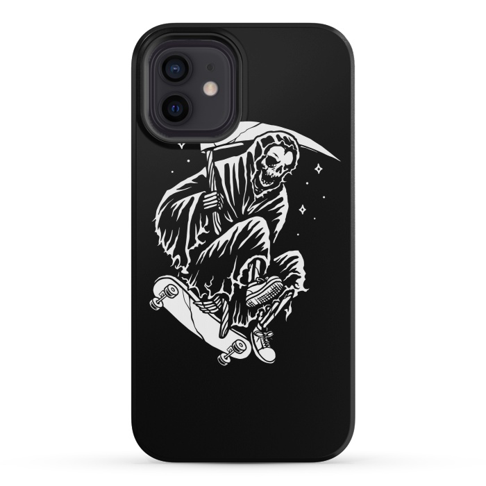 iPhone 12 mini StrongFit Grim Skater by Afif Quilimo