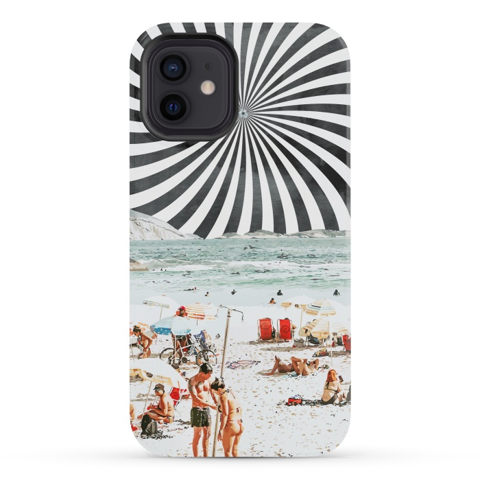 iPhone 12 mini StrongFit Summer On The Beach by Uma Prabhakar Gokhale