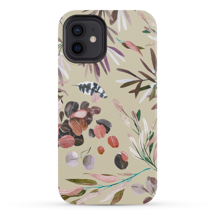 iPhone 12 mini StrongFit Shirley Meadow Colorful by Mmartabc