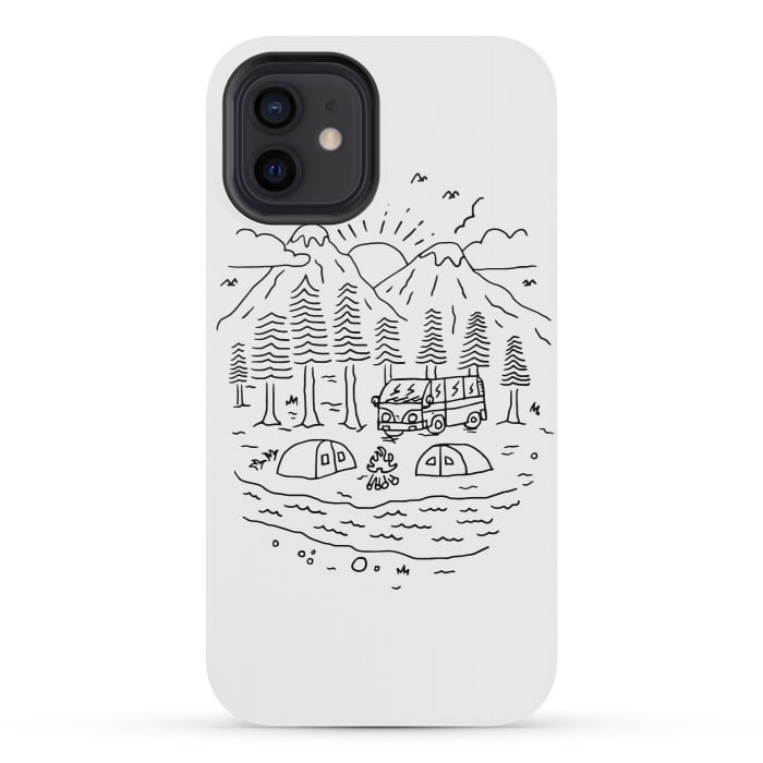 iPhone 12 mini StrongFit Greatest Trips (for white) by Afif Quilimo