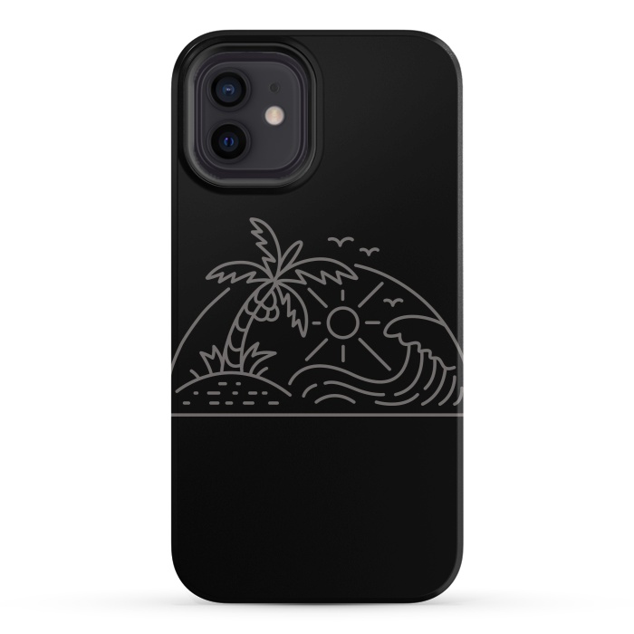 iPhone 12 StrongFit Sun & Wave by Afif Quilimo