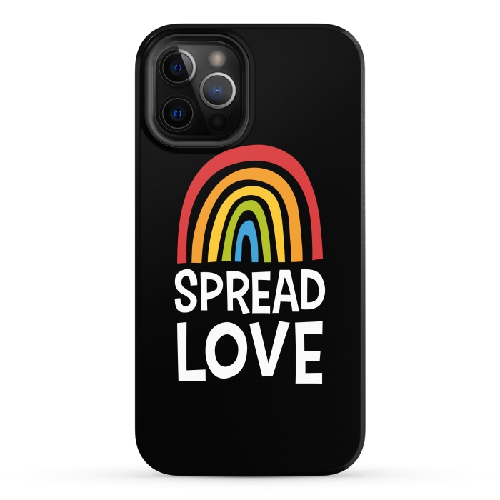 iPhone 12 Pro Max StrongFit Spread Love by Majoih