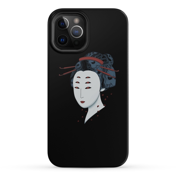 iPhone 12 Pro StrongFit Floating with Demons by Pigboom