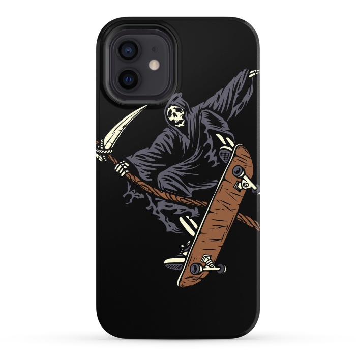 iPhone 12 StrongFit Skate Reaper by Afif Quilimo