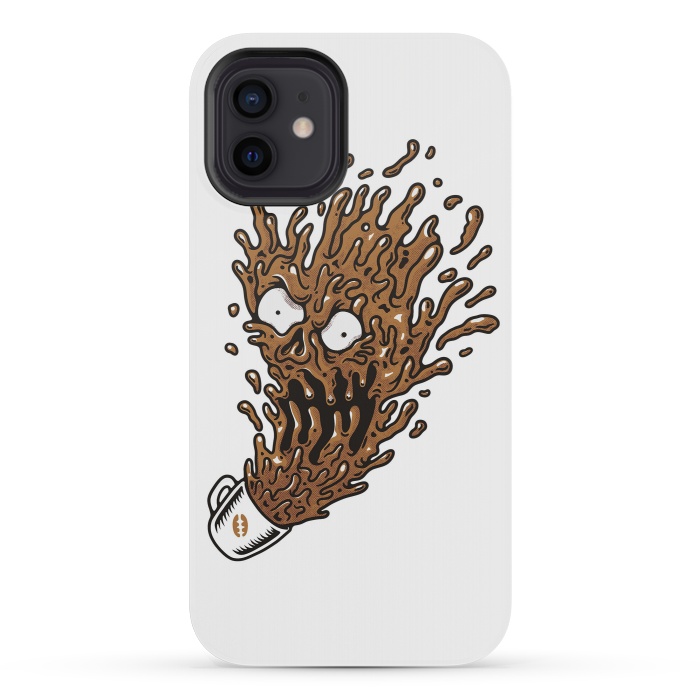 iPhone 12 mini StrongFit Coffee Monster by Afif Quilimo