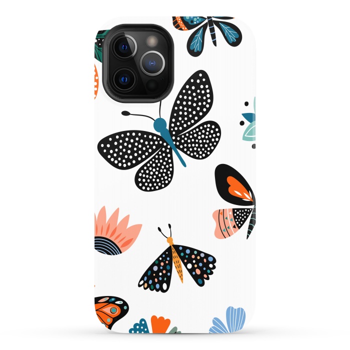 iPhone 12 Pro StrongFit butterflies c by haroulita
