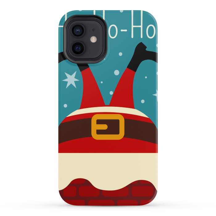 iPhone 12 StrongFit cute funny santa by haroulita