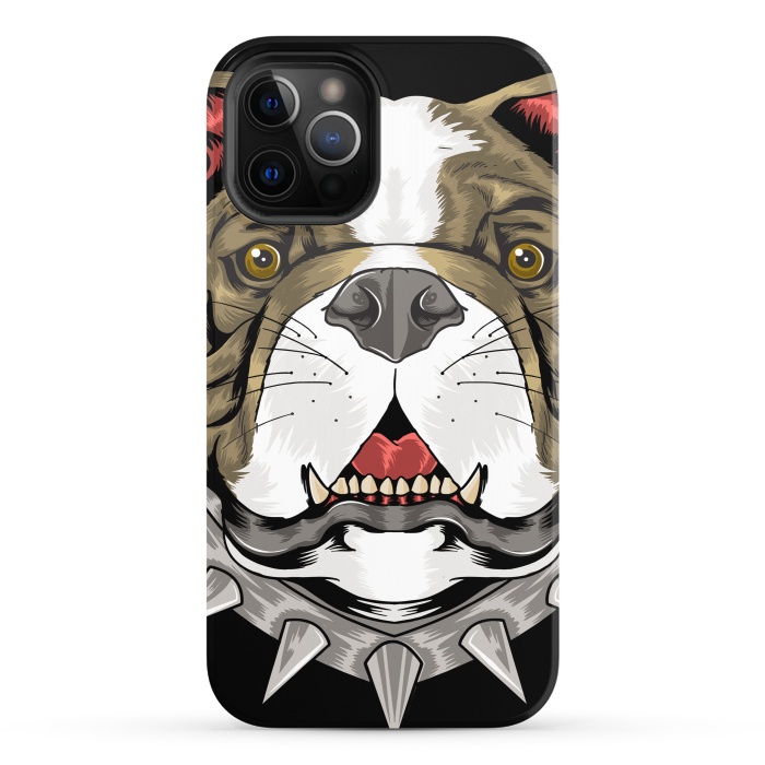 iPhone 12 Pro StrongFit bulldog i by haroulita