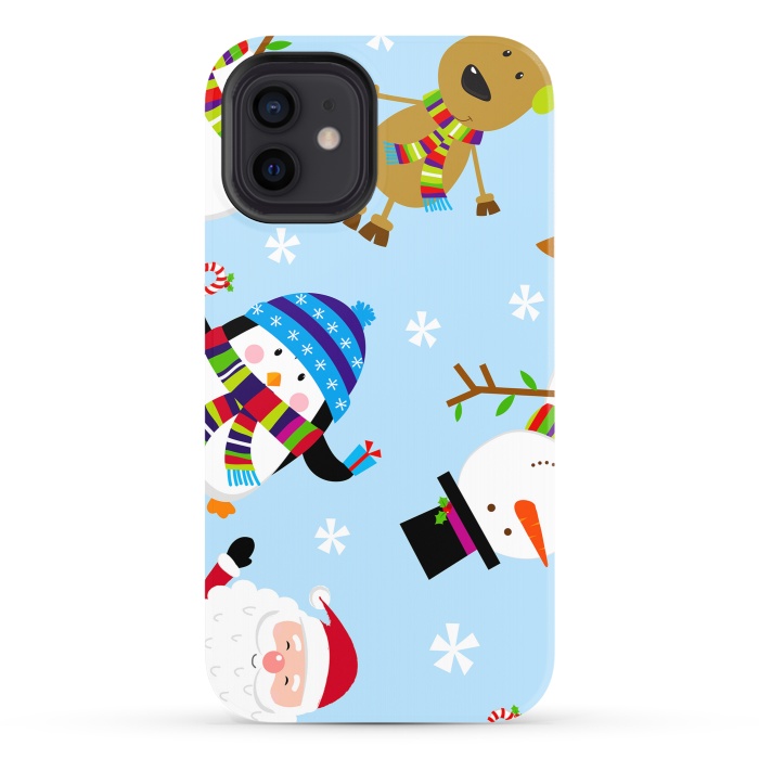 iPhone 12 StrongFit xmas characters by haroulita