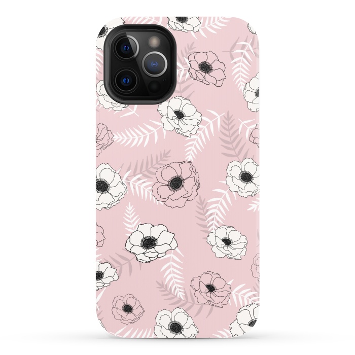 iPhone 12 Pro StrongFit Anemone by Jms