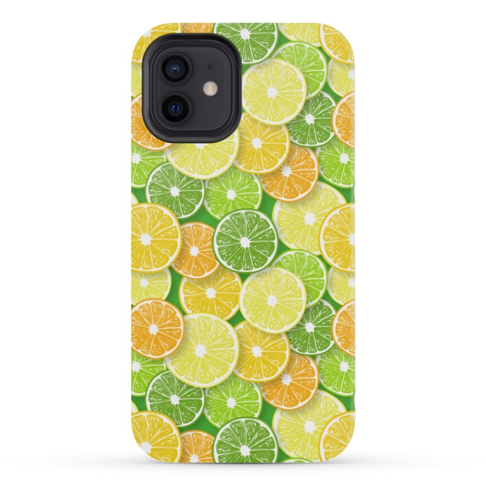 iPhone 12 mini StrongFit Citrus fruit slices 2 by Katerina Kirilova