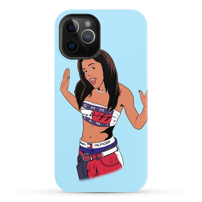 iPhone 12 Pro StrongFit Aaliyah by Zoe Astritis