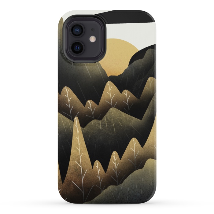 iPhone 12 mini StrongFit The golden land by Steve Wade (Swade)