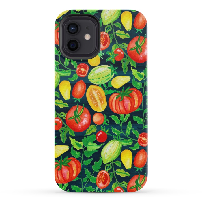 iPhone 12 mini StrongFit Home Gown Tomatoes  by Tigatiga