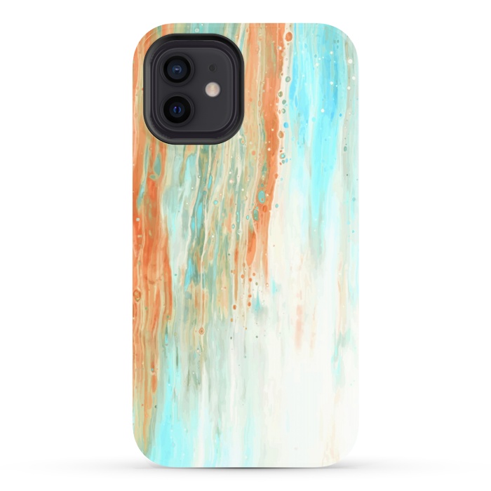 iPhone 12 StrongFit Abstract Liquid Pattern by Creativeaxle