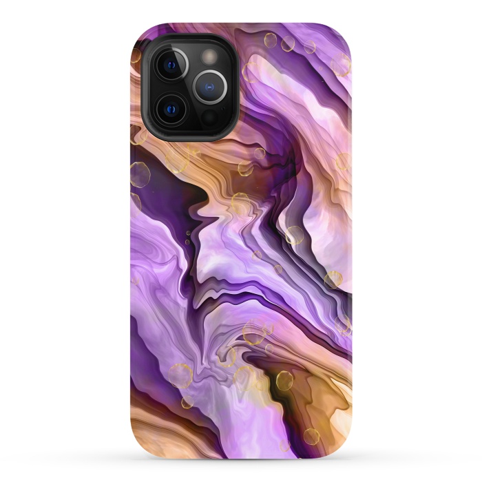 iPhone 12 Pro StrongFit Orchidia of the vast ocean by Xylo Riescent