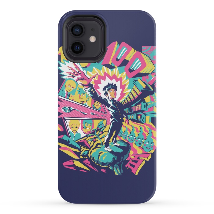 iPhone 12 mini StrongFit Psychedelic 100 by Ilustrata