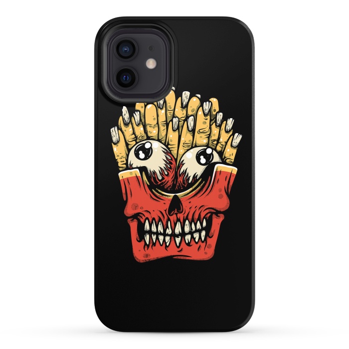 iPhone 12 StrongFit Zombie French Fries by Afif Quilimo