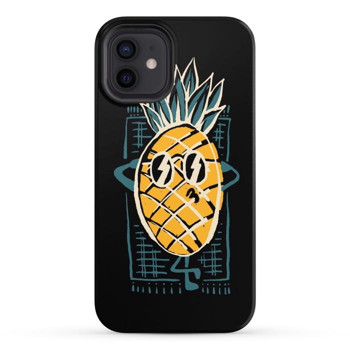 iPhone 12 StrongFit Pineapple Sunbathe 1 by Afif Quilimo