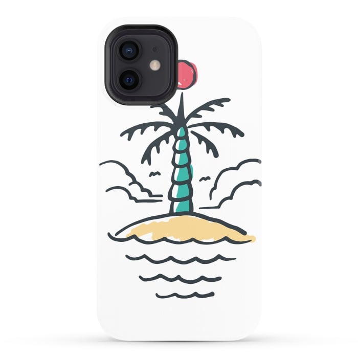iPhone 12 StrongFit Relax Island by Afif Quilimo