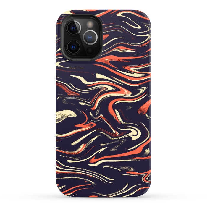 iPhone 12 Pro StrongFit Tiger stripes by Steve Wade (Swade)