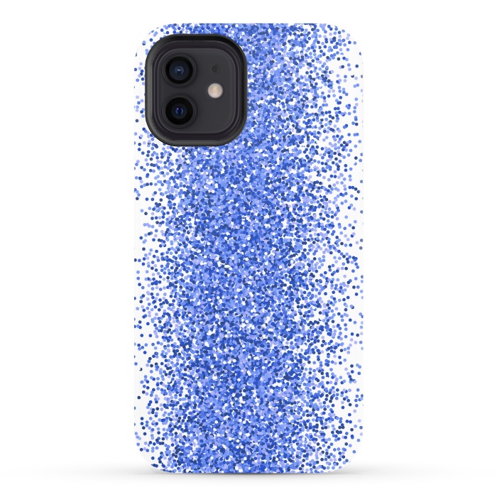 iPhone 12 StrongFit Blue Sparkles by Martina