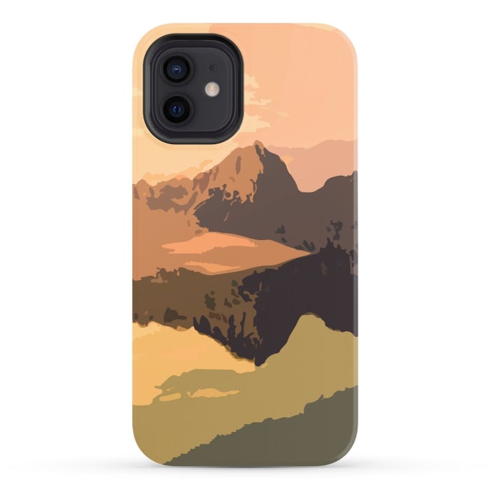 iPhone 12 StrongFit Mountain Journey by Creativeaxle
