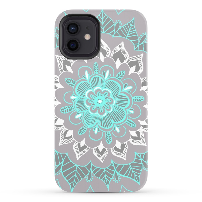 iPhone 12 StrongFit Bubblegum Lace by Tangerine-Tane
