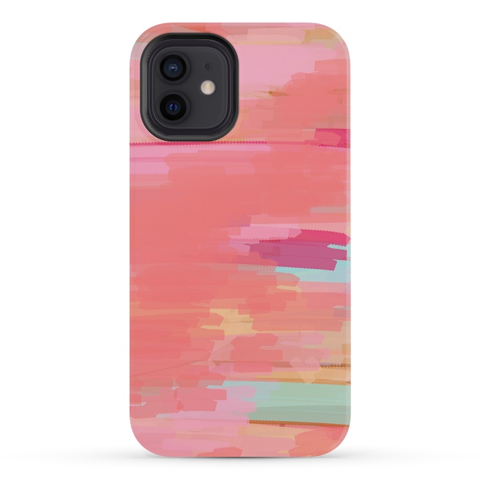 iPhone 12 mini StrongFit PEACHY by Josie